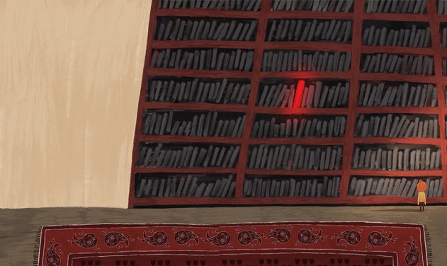 A Frame of "The Red Feather"